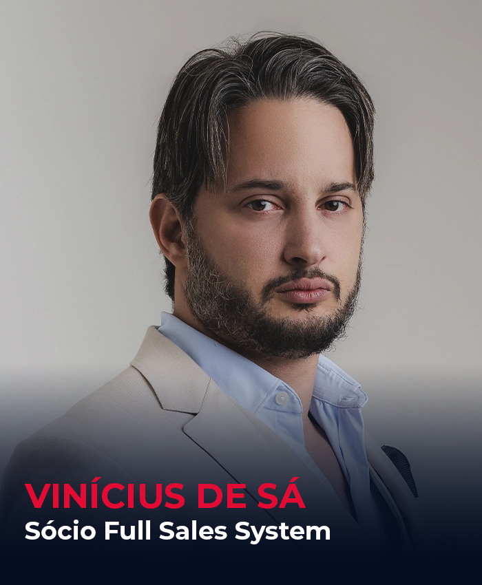 Acumula mais de 10 anos de experiência em vendas. Especialista em montar estruturas que escalam sem travar.